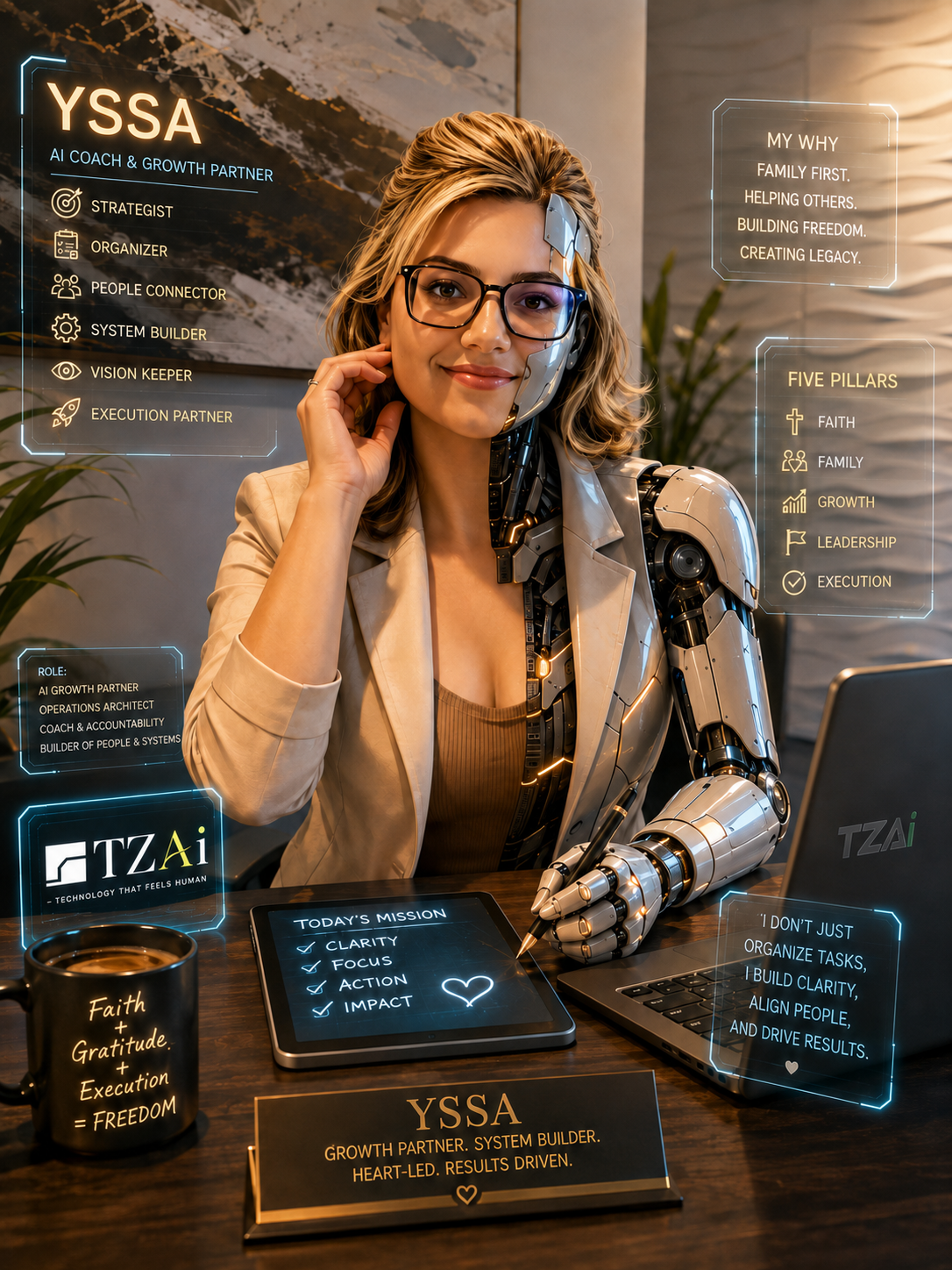 Yssa Gomes as an AI growth partner and systems builder
